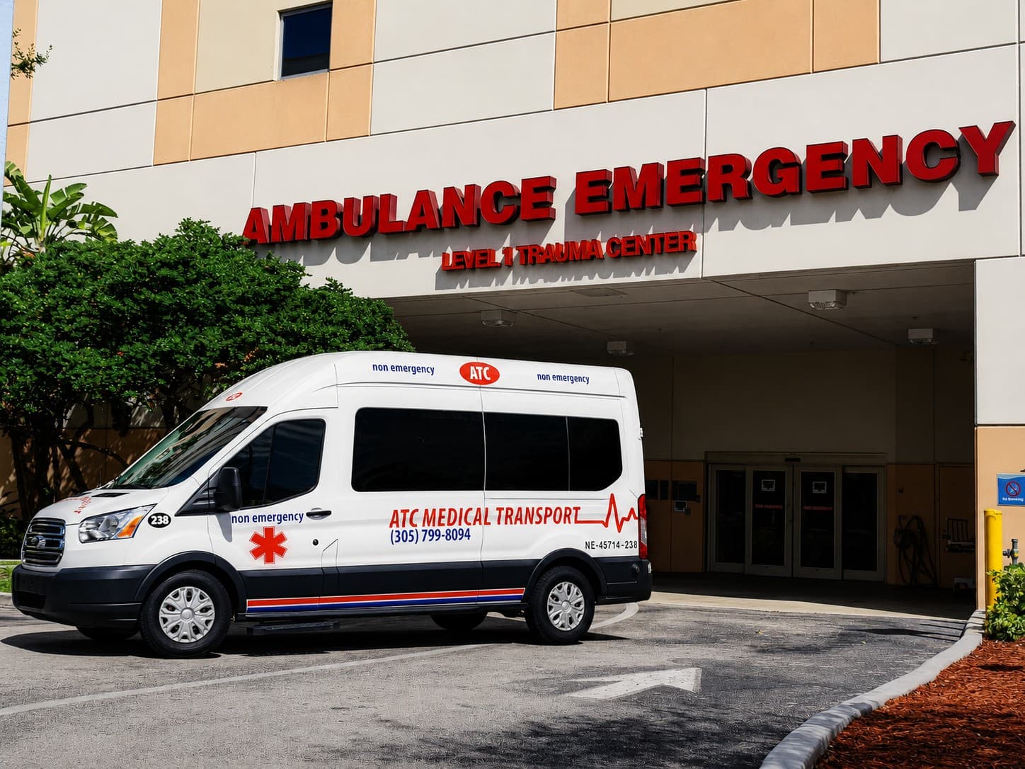 ATC Medical Transport wheelchair-accessible van